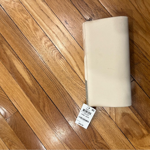 Giani Bernini Cream and Silver Clutch - Picture 6 of 8